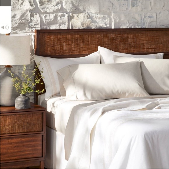 LAST ONE! Hearth & Hand Magnolia Melange Sheet Set Gray (Queen) - Picture 2 of 3